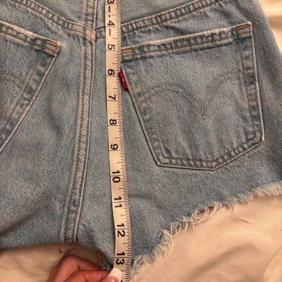 Levi’s 501 denim cut off shorts. - Picture 4 of 9